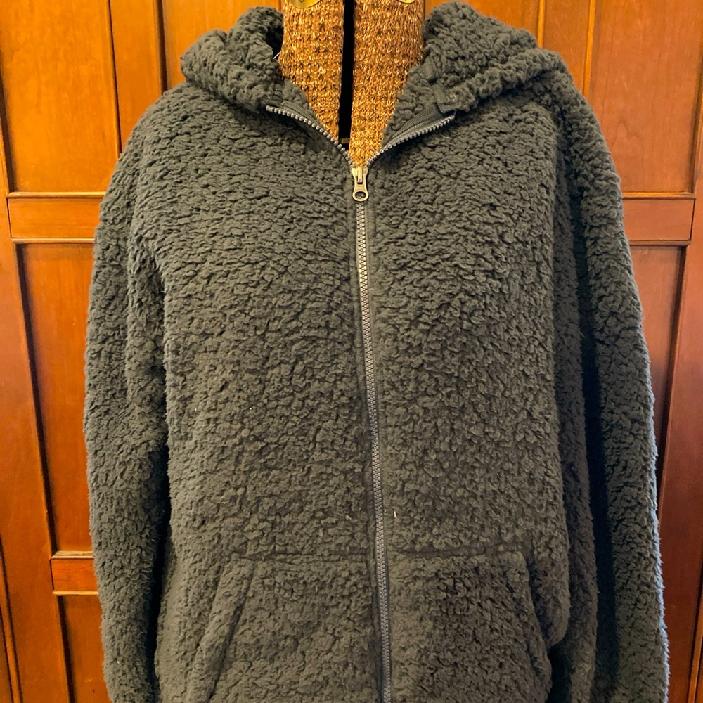 Eddie Bauer women’s fire side full zip fleece jacket size S